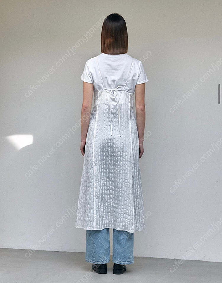 오더먼트 바이 보카바카 자가드 레이어드 원피스 판매합니다. 이미지