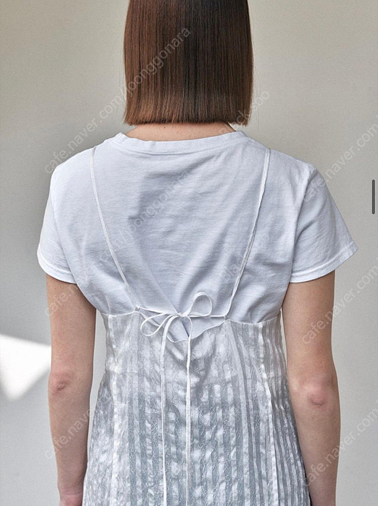 오더먼트 바이 보카바카 자가드 레이어드 원피스 판매합니다. 이미지