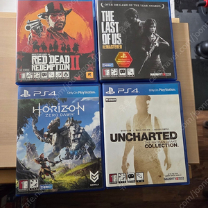 ps4 레데리2,라오어1,호제던1,언차컬렉션 중고팝니다