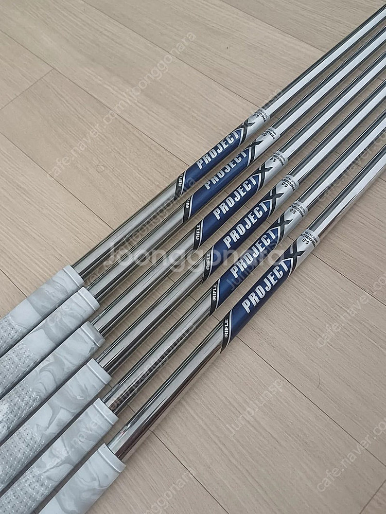 프로젝트x라이플 5.0(110g) 5-p 아이언 샤프트--0