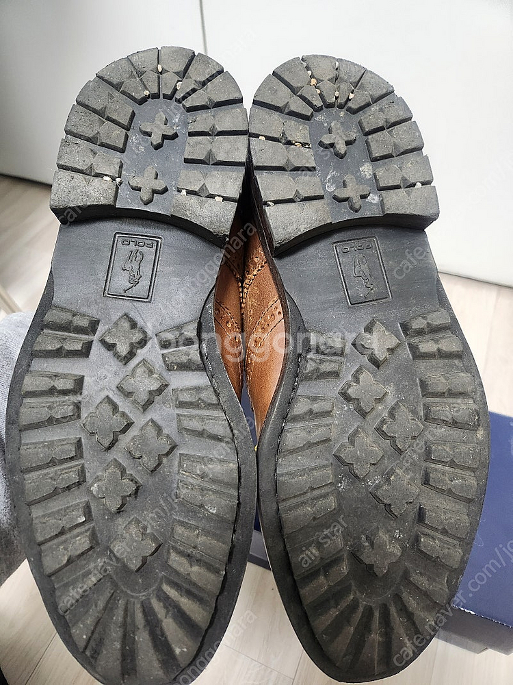 폴로 Norbeck 윙팁 레더 브라운 9D--5