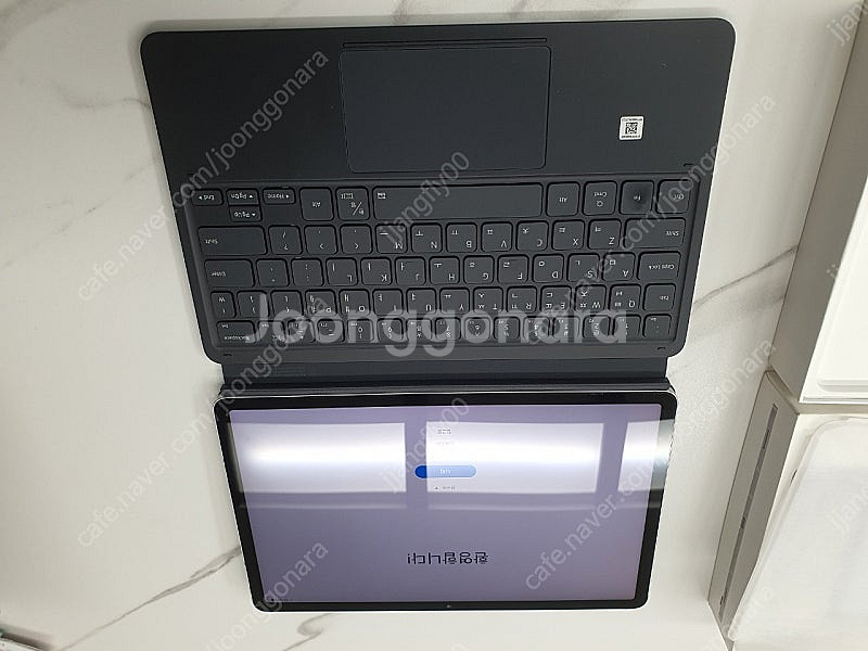 갤럭시 탭 S7 LTE 128GB 정품 키보드케이스--3