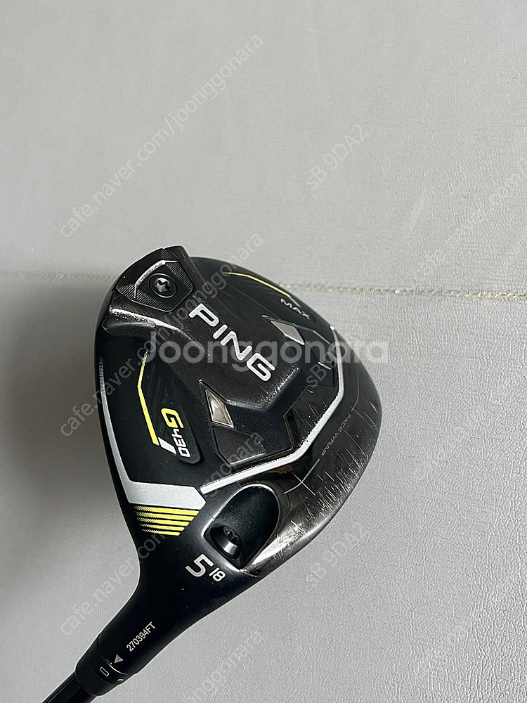 핑 g430 5번우드 벤투스 블랙tr 7x--1