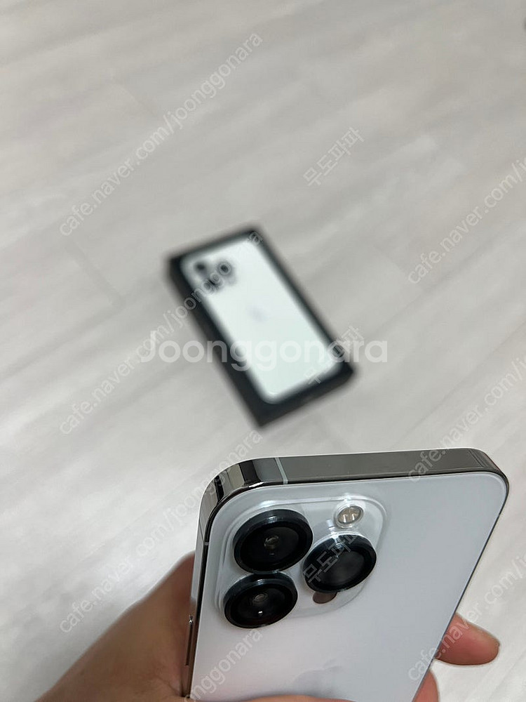 아이폰13프로 256GB 화이트 상태 A+ 풀박스 팝니...--3