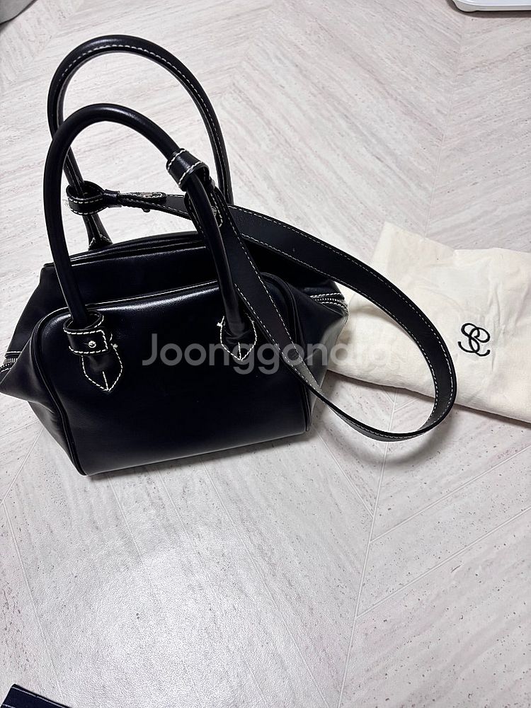 시에 브롯백 미니 블랙 스티치 (이너백포함)--0