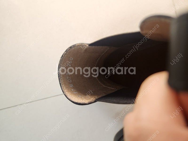 로맨틱무브 뉴탐페레 첼시부츠 260사이즈--8