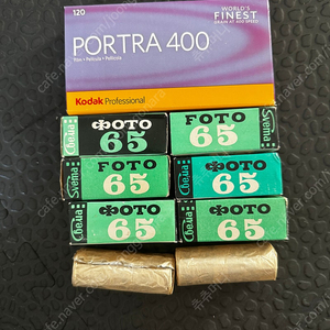 코닥 포트라 400 + USSR Sevema 120mm 필름