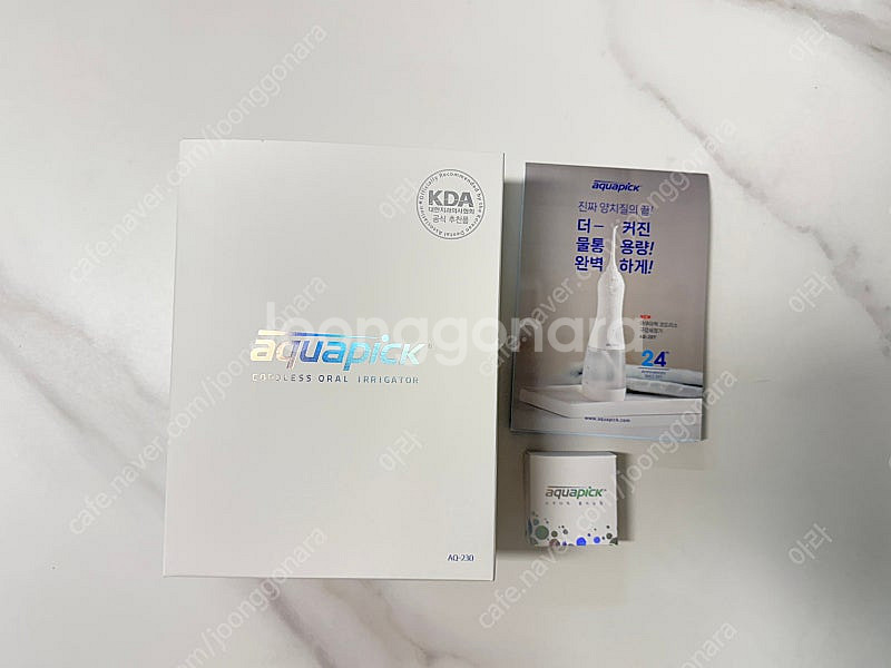 정품 아쿠아픽 AQ-230 + 클리닝정 / 구강세정기--0