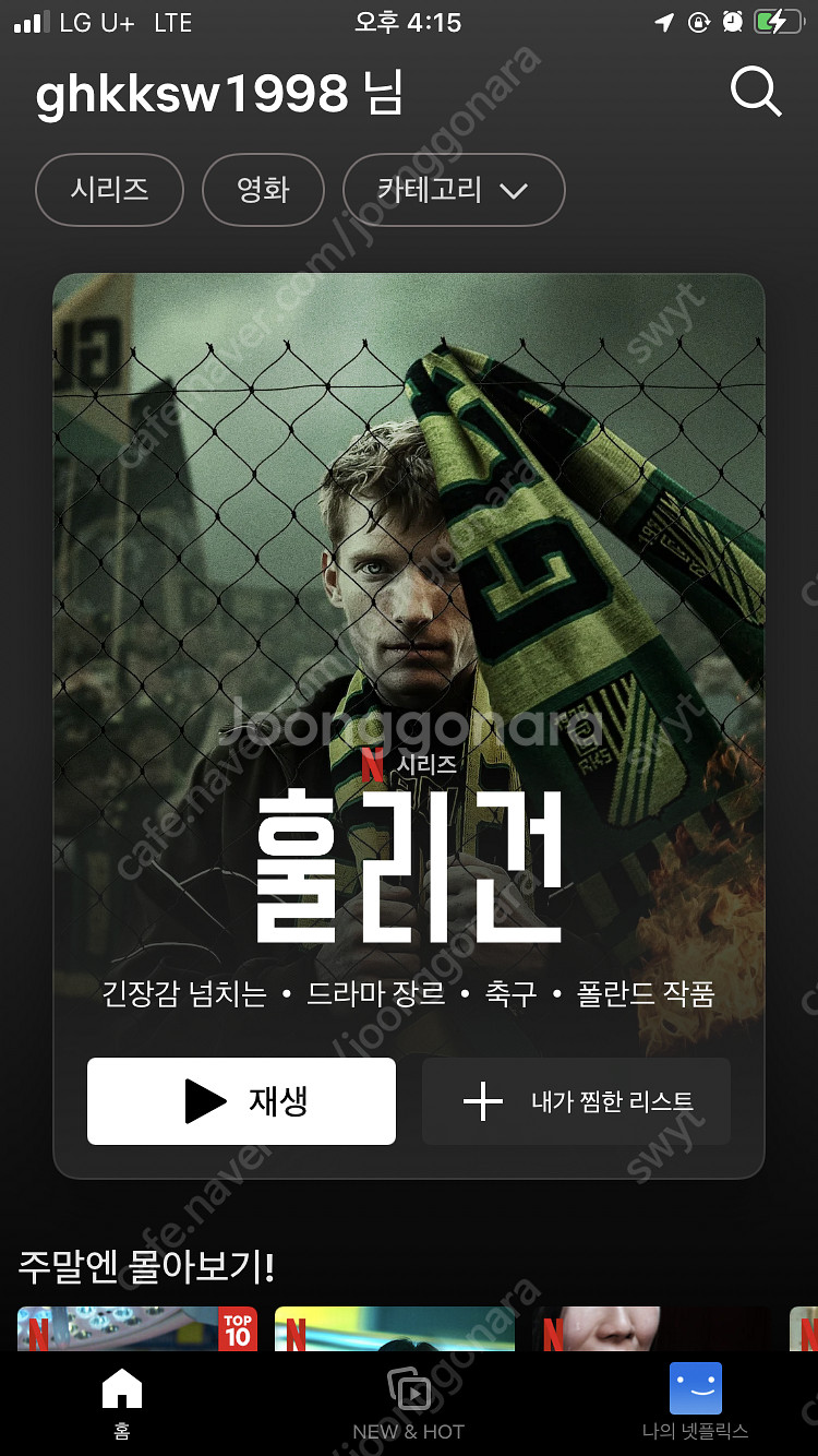 넷플릭스 광고형 스탠다드 파티원 1명 모집합니다.--0