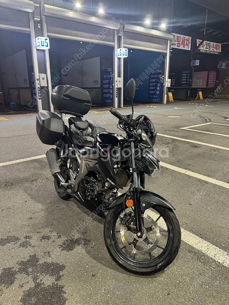 스즈키 s125 (gsx-s125) 블랙 색상 팝니다.--1