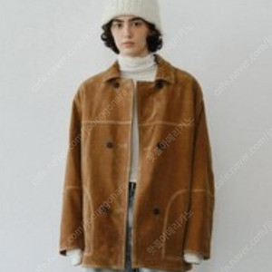 유라고URAGO 스웨이드 더블하프 자켓