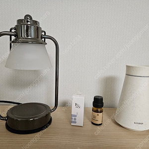 무드등 아로마 디퓨저 세트루오딘 워터리스 아로마오일 전자디퓨저 + 코코도르 캔들워머덤