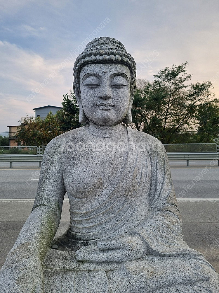 석물 불상 부처님 석가모니 사천왕 사대천왕 석불--3