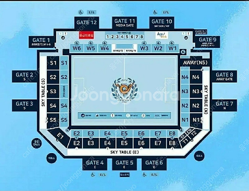 대구fc vs 울산hd 4/13(일) 1층 E석 E7구...--0