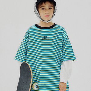 히로 스트라이프 블루 130