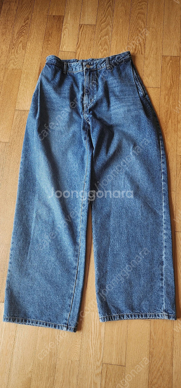 솔리드옴므 24ss 폴딩데님 46 판매교환--0