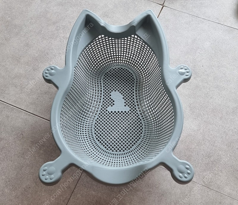 캣방 뚠뚠이 소쿠리 그레이 새거--2