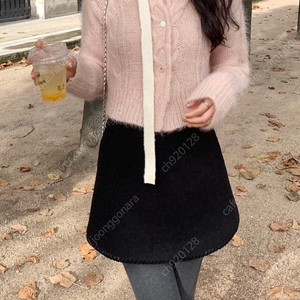 르플레인 쿠키 스커트 s