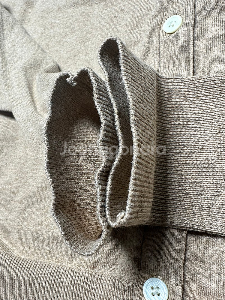 폴로 여성 피마코튼 가디건 M--3