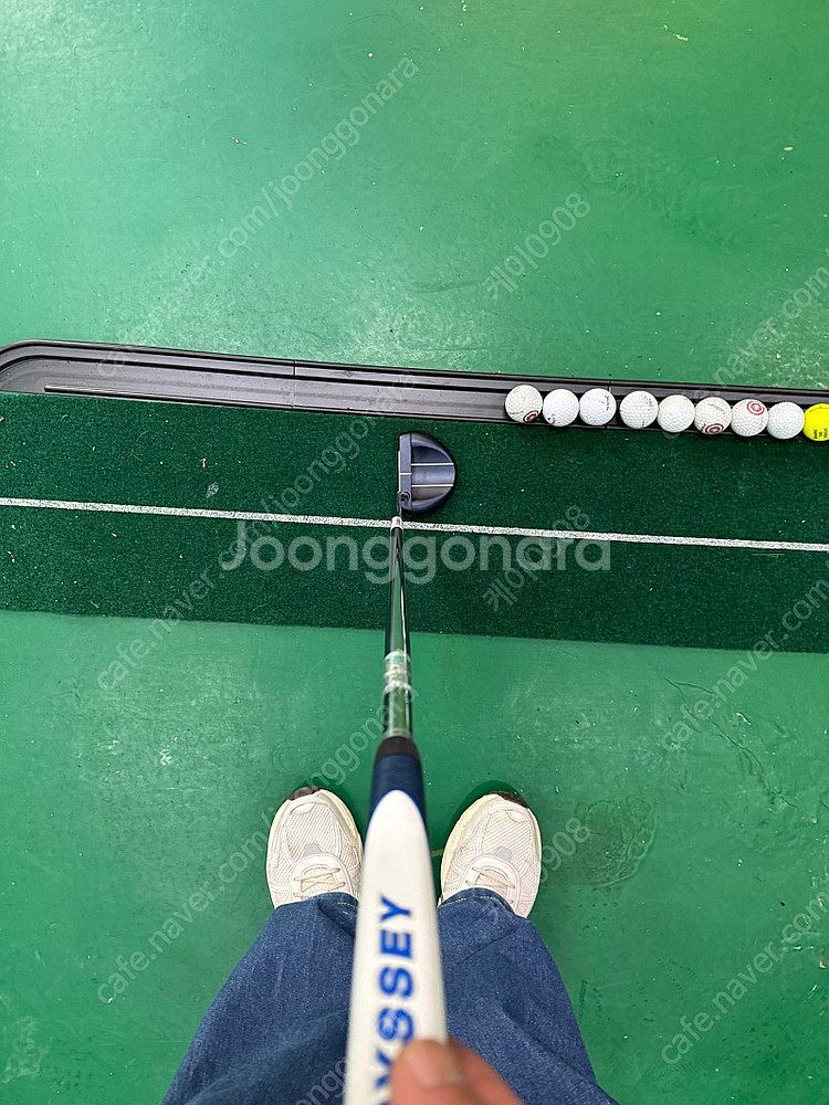 오디세이 25년형 A-ONE 로시 퍼터 34인치 쿨거시...--7