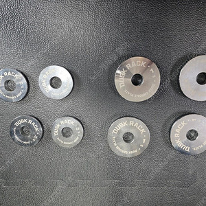 더스크랙 마그네틱 원판 0.5kg 4개, 1kg 4개