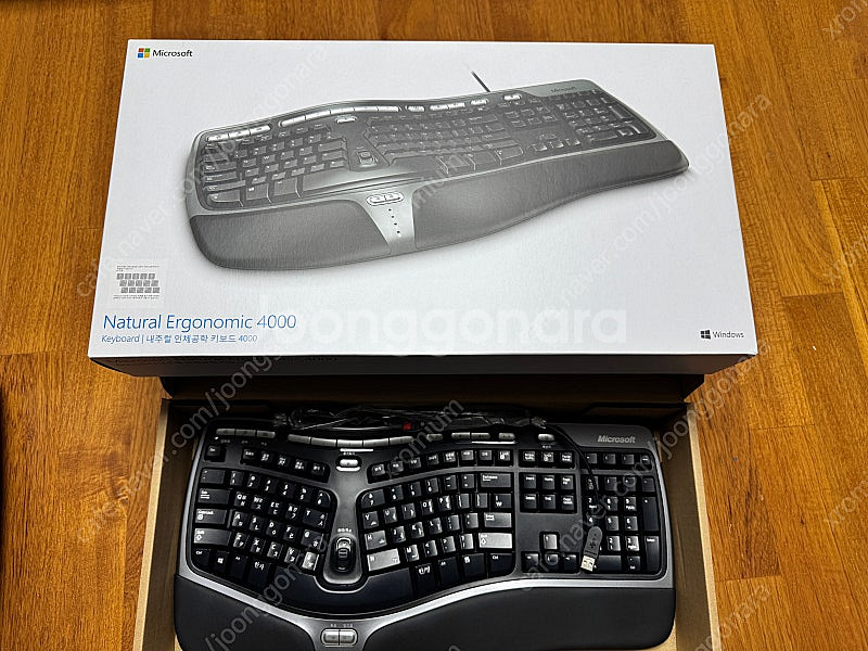 마이크로소프트 Natural Ergonomic 4000...--1