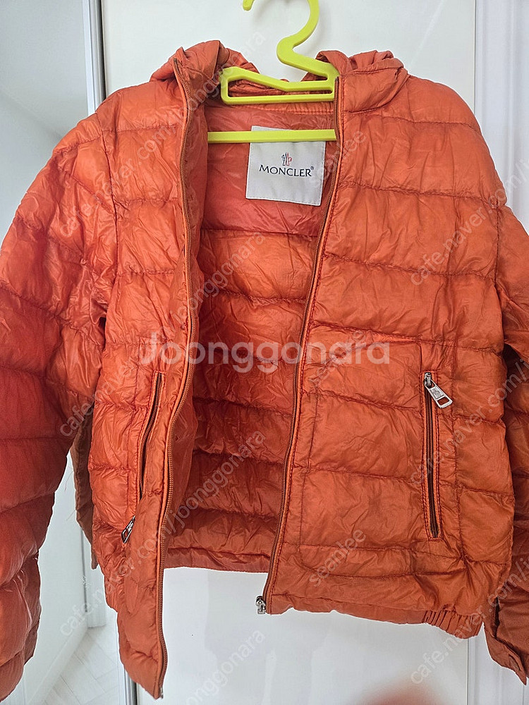 몽클레어 키즈 자켓 바람막이 경량다운 8세--2