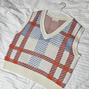 나무그림 니트 베스트 조끼 (free사이즈)