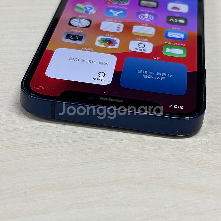 아이폰12미니 블루색상 128용량 무잔상 상태좋은폰 2...--4
