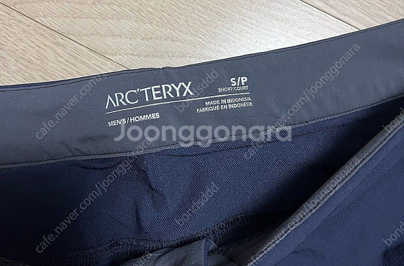 아크테릭스 감마LT팬츠 30 S 숏기장 남색 블랙사파이...--3