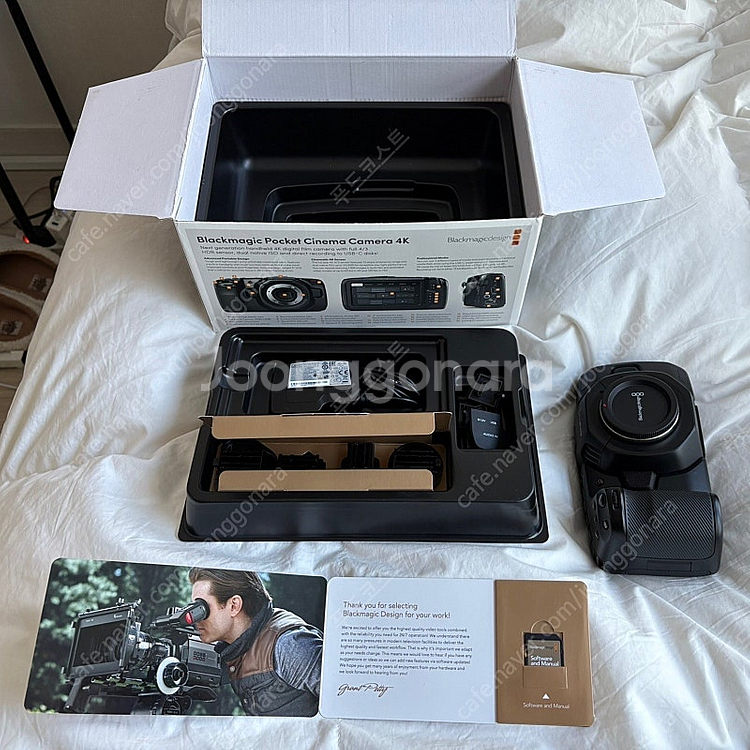 Bmpcc 4k 풀박스 + 틸타리그 + C타입 파워선--0