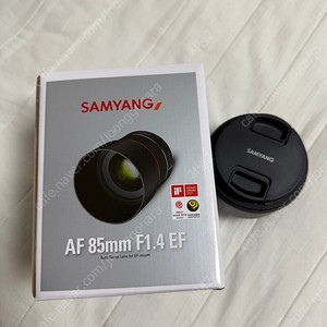 삼양 AF 85mm F1.4 EF 렌즈 캐논마운트 (가격내림)