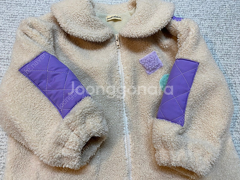 마르디엠버 뽀글이 자켓 연베이지 M--1