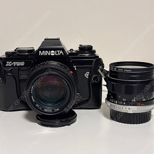 미놀타x700 +렌즈2종(35,50mm)