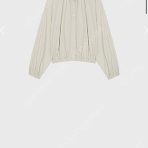모노하 Cotton button blouson gray 새상품