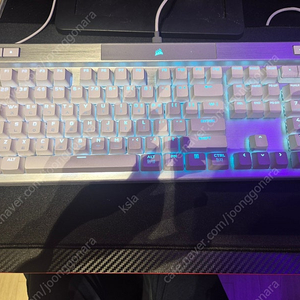 커세어 k70 rgb pro opx 화이트 팝니다