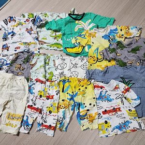 택포)자가드7부4벌+슬럽7부2벌+레이온7부1벌 사이즈110