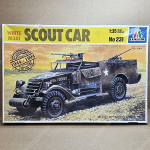 프라모델 고전프라 [이탈레리] 1/35 U.S. M3A1 화이트 스카웃 카