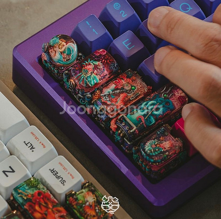드워프팩토리 시크릿 seacrets 아티산 키캡 dwa...--0