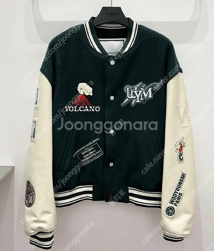우영미 23FW 볼케이노 바시티 자켓 (새상품)--2