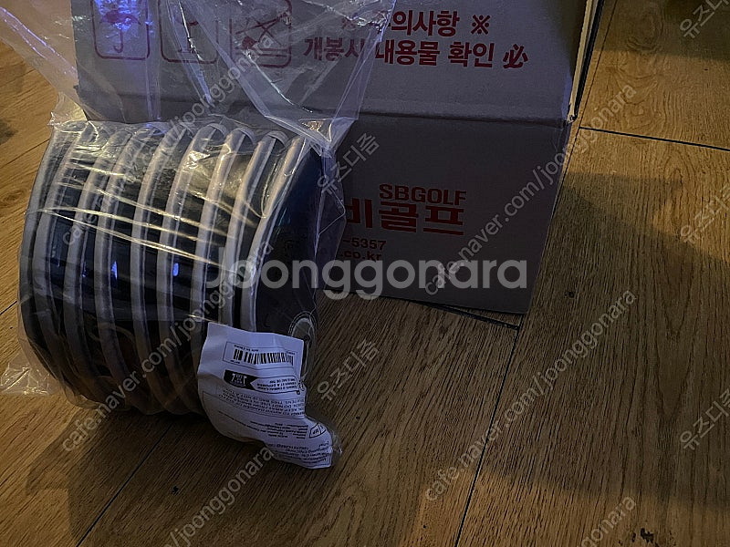 에나멜 아이언 커버 블랙색상 판매 골프채 커버--2