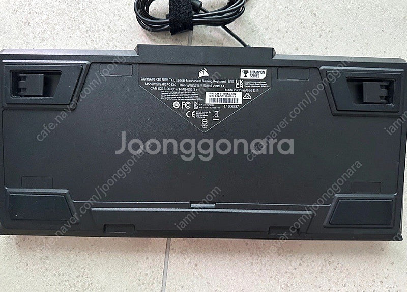 커세어 K70 광적축 게이밍 기계식 유선 키보드--1