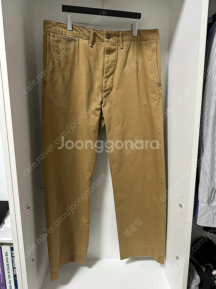 [32x30] RRL 치노팬츠 브리티시 카키--0