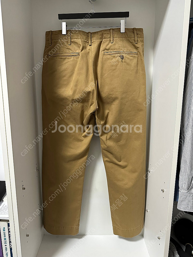 [32x30] RRL 치노팬츠 브리티시 카키--1