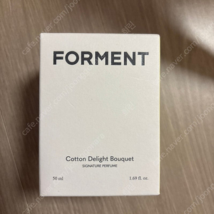 미개봉 포맨트 시그니쳐퍼퓸 "코튼딜라잇부케" 50ml
