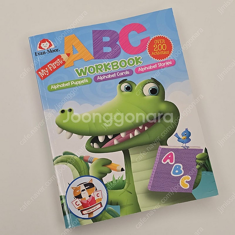 에반무어 my first ABC 알파벳 워크북(새상품)--0