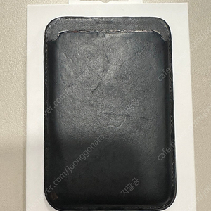 애플 정품 맥세이프 카드지갑(가죽) 팝니다