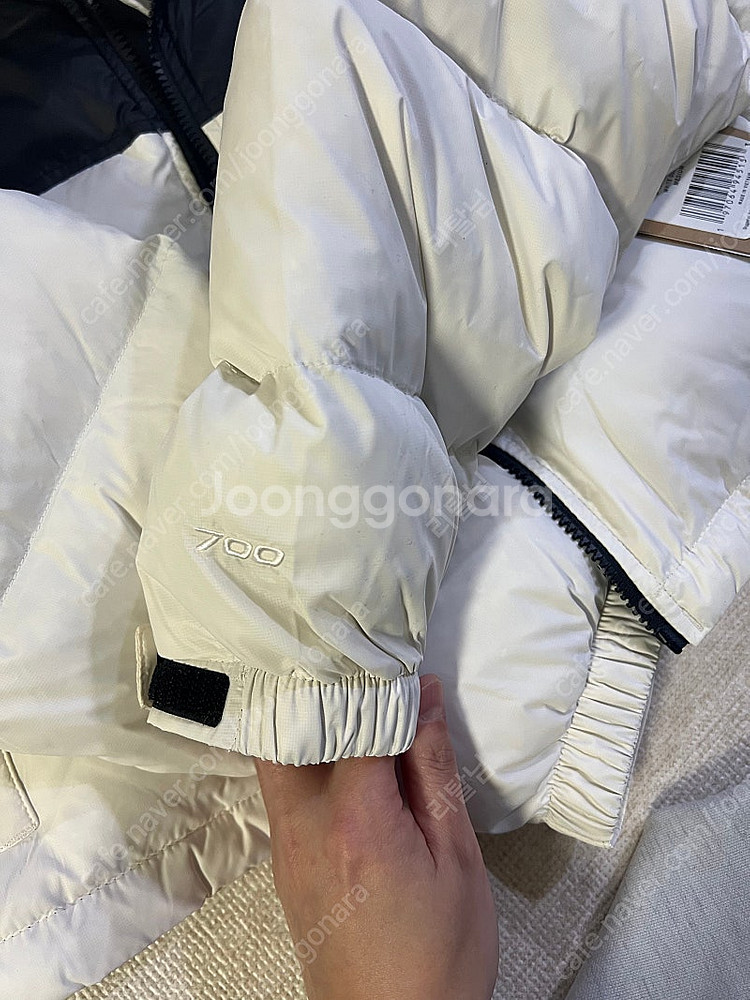 노스페이스 숏패딩 해외판 M 새제품--3