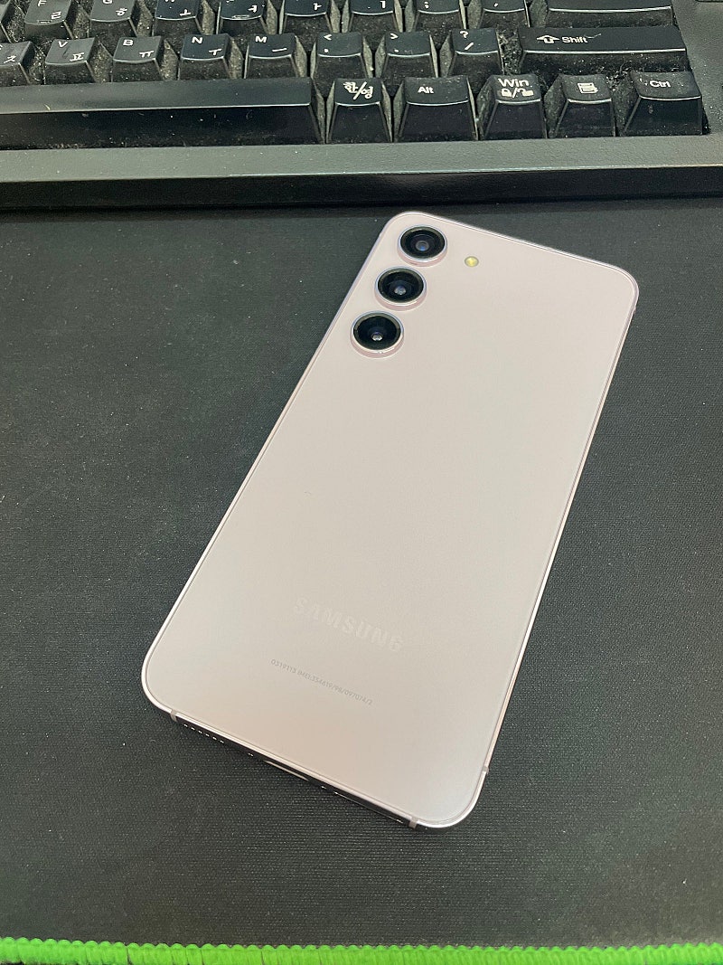 갤럭시S23 라벤더 256GB 무잔상 상태좋은 중고35...--0