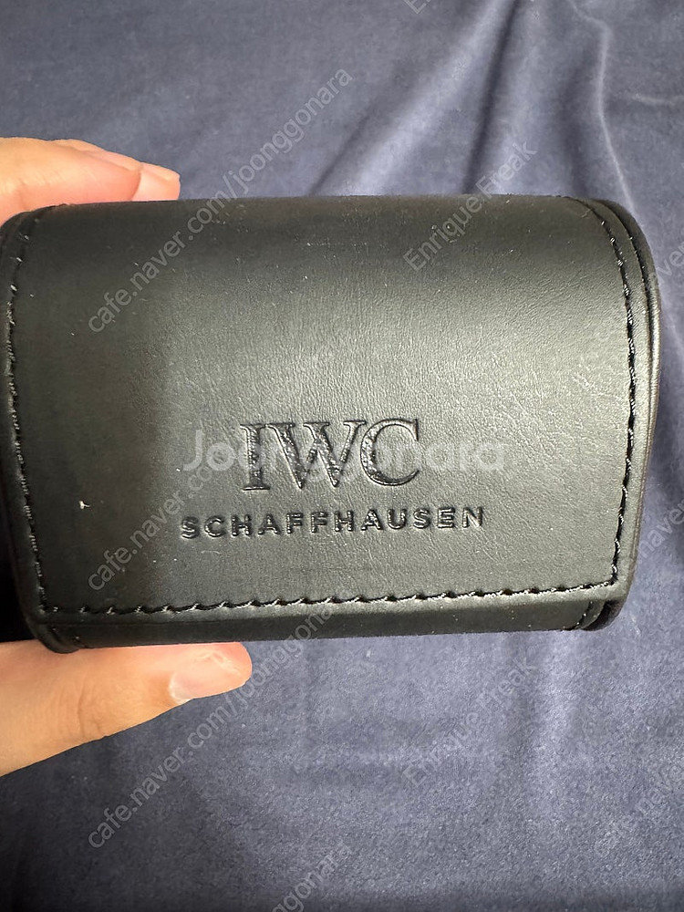 정품 IWC 가죽+핀버클, 나토, 휴대용 케이스 판매--7